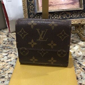 Authentic Louis Vuitton Double Sided Monogram Wallet